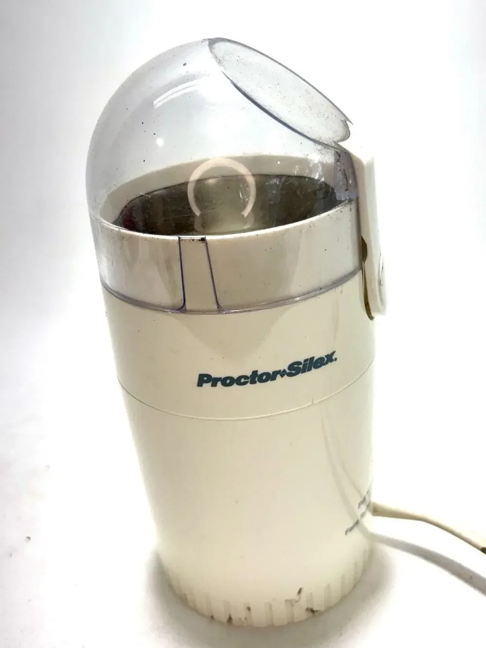 Proctor Silex Electric Coffee Grinder White Hamilton Beach Tested Working